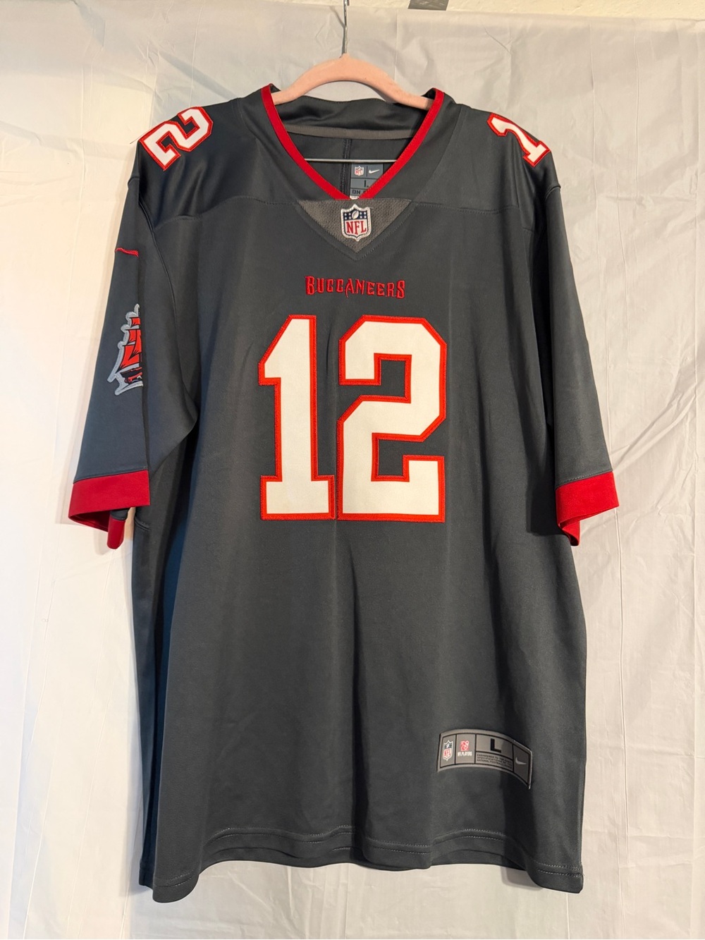 Nike Tom Brady #12 Tampa Bay Buccaneers On Field NFL Jersey Men's Large